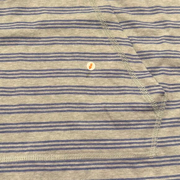 Rails Weston Hoodie Pullover Coastal Academia Nautical Seafoam Stripe Size Large - Picture 7 of 8